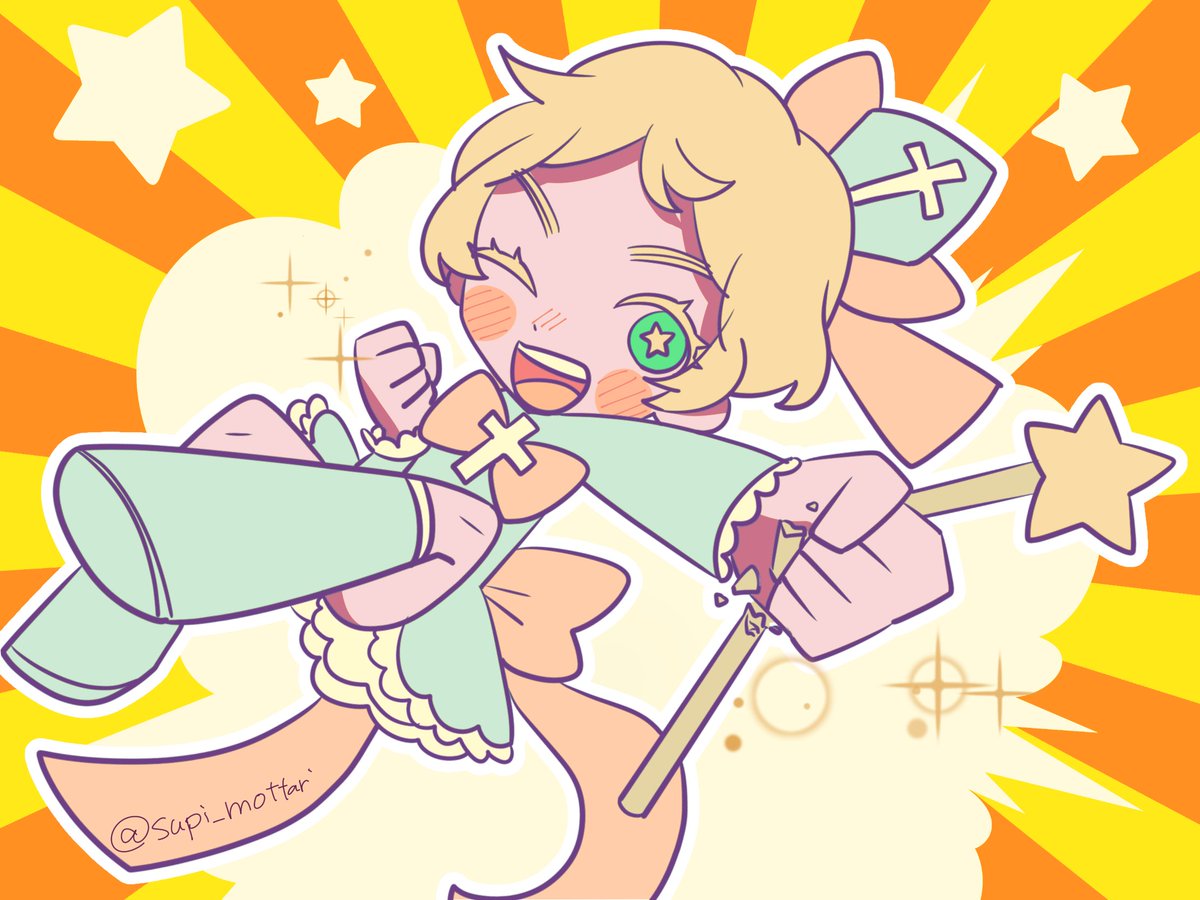 誕生日おめでとう！今年のイラストは魔法少女ローラン🪄🎀

#ローランフォルティス生誕祭2024
#ヴァニタスの手記