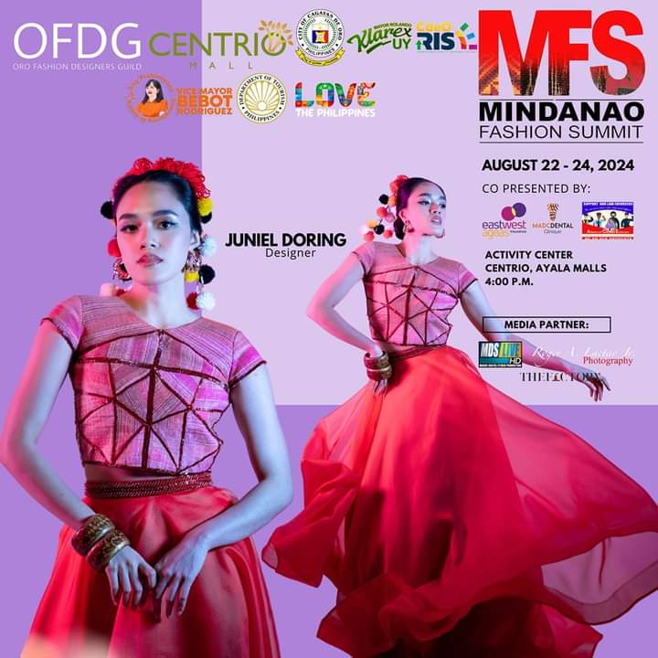iloveMFS's tweet photo. Step into a world where tradition meets trends at the Mindanao Fashion Summit 2024! From August 22-24, @AyalaCentrio transforms into a runway of dreams, where every stitch tells a story. Join us at the Activity Center and witness the artistry of Mindanao’s finest designers. #MFS https://t.co/Cap7ct9AsK