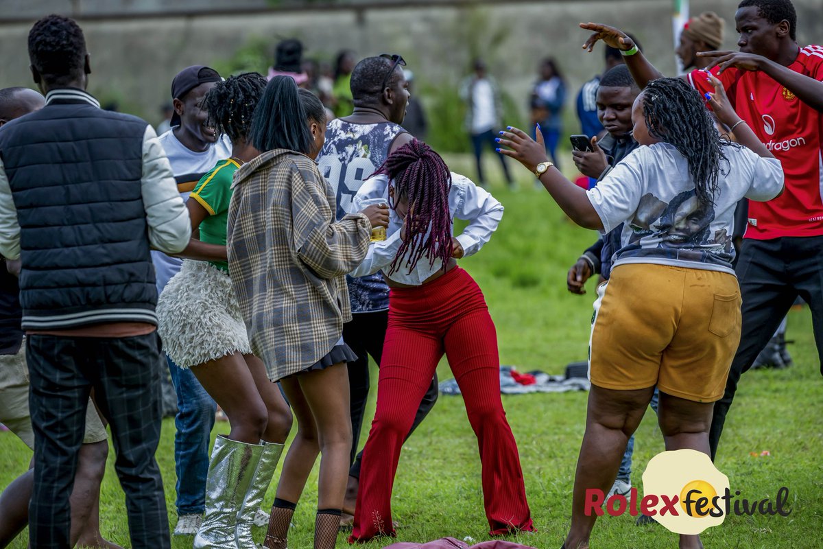 RolexFestival's tweet photo. Wano ku ground kitabuse 
non stop Rolex vibes 

Don't miss Performances from Karole Kasita, Ray G and Fik Fameica 
#RolexFestival24 https://t.co/w2R7aKyXFR