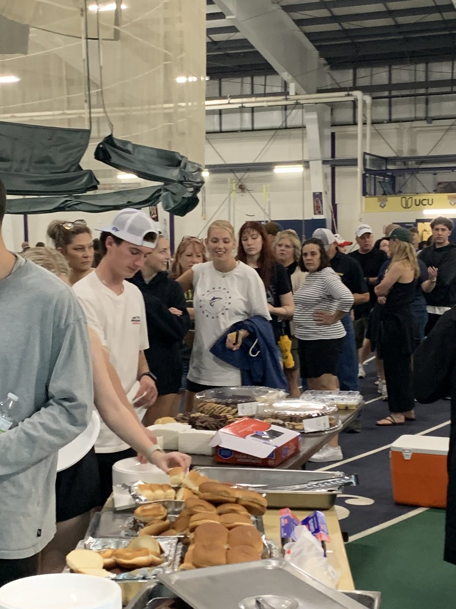 Fall athletes are in &amp; practices started yesterday. Huskies are preparing for what we hope will be another championship season. Community building started Thursday as athletes, family member &amp; athletic staff gathered together for a kick off barbecue. #GoHuskies @ usmhuskies