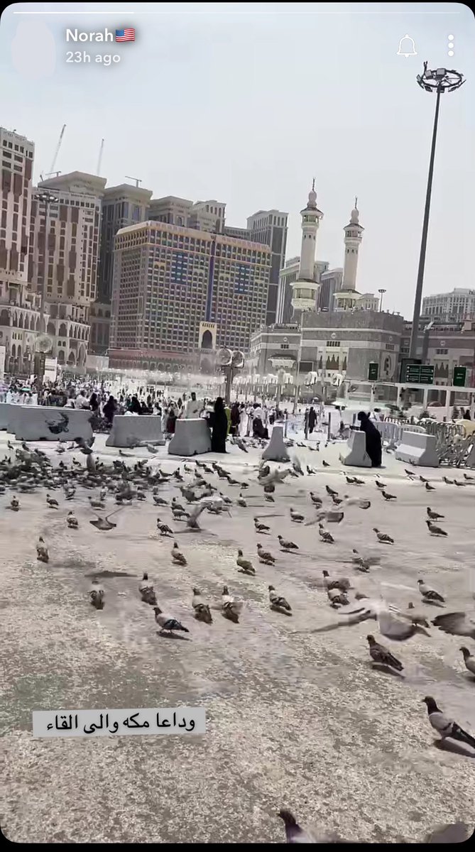 sara_sub77's tweet photo. لم يكن وداعاً من مكة فقط، كان وداعاً من الحياةِ الدُّنيا إلى لقاءِ ربّكِ الكريم

رحمة الله تغشاك،، إلى جِنان الخُلد يانورة..

دعواتكم لها بالرحمة والمغفرة https://t.co/qMuw3G9ktb
