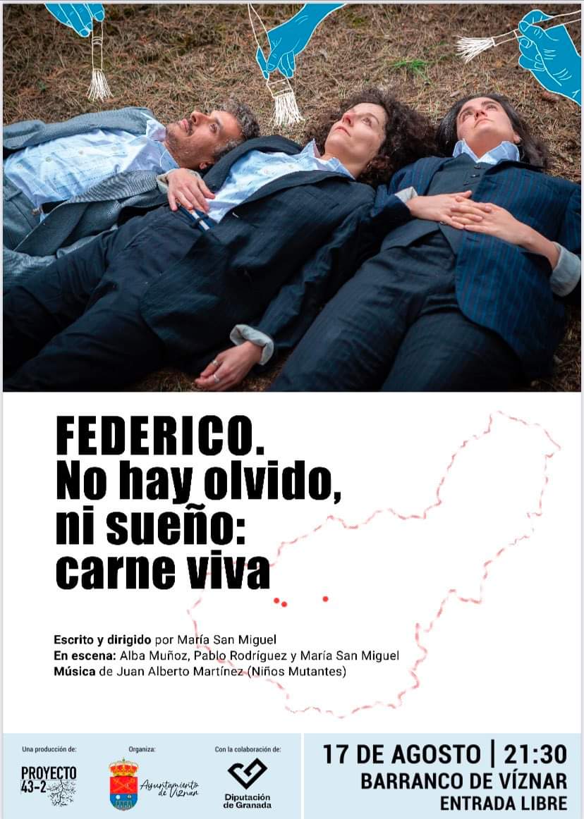 juanvinuesa83's tweet image. Anoche, en Víznar, @MariTriniSanMig y su compañía @proyecto_43_2, hicieron un espectáculo importante.
En el barranco, declarado Lugar de Memoria Histórica, rindieron homenaje a los fusilados, a los desaparecidos, a los olvidados.