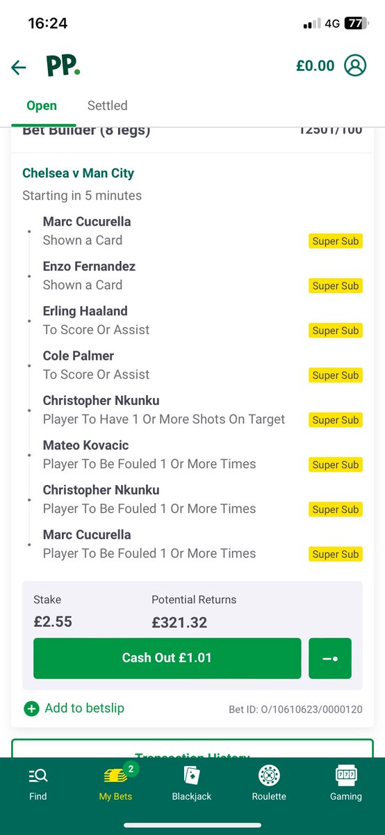 MSumoVF's tweet photo. @BadManBetting Went for both together 🤞🏽 https://t.co/68j29fBJYH