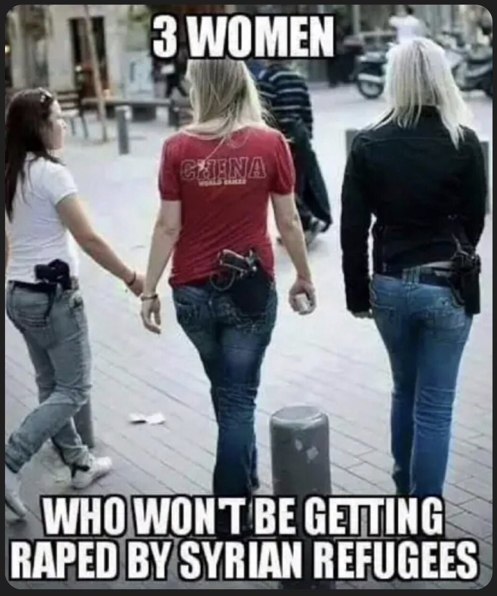 TheEXECUTlONER_'s tweet photo. Who agrees women like this have a higher success rate of NOT being raped? 👇🙋‍♂️ https://t.co/m55KwVfnli