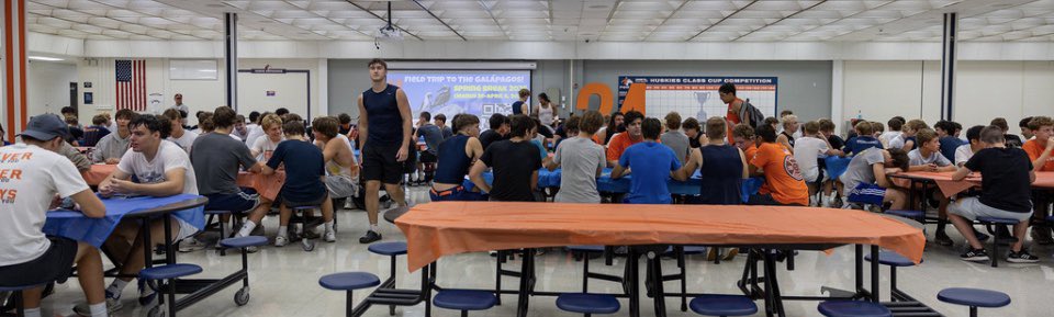 HuskieFB's tweet photo. The start of football is upon us. We finished the first week with full contact scrimmage and our Champions Breakfast for our whole program(180 players)Great start to a full day. Thanks to @belgio_s for a great meal and all the volunteer parents that made this go
#BuiltDifferently https://t.co/PhNV5OoX8Y