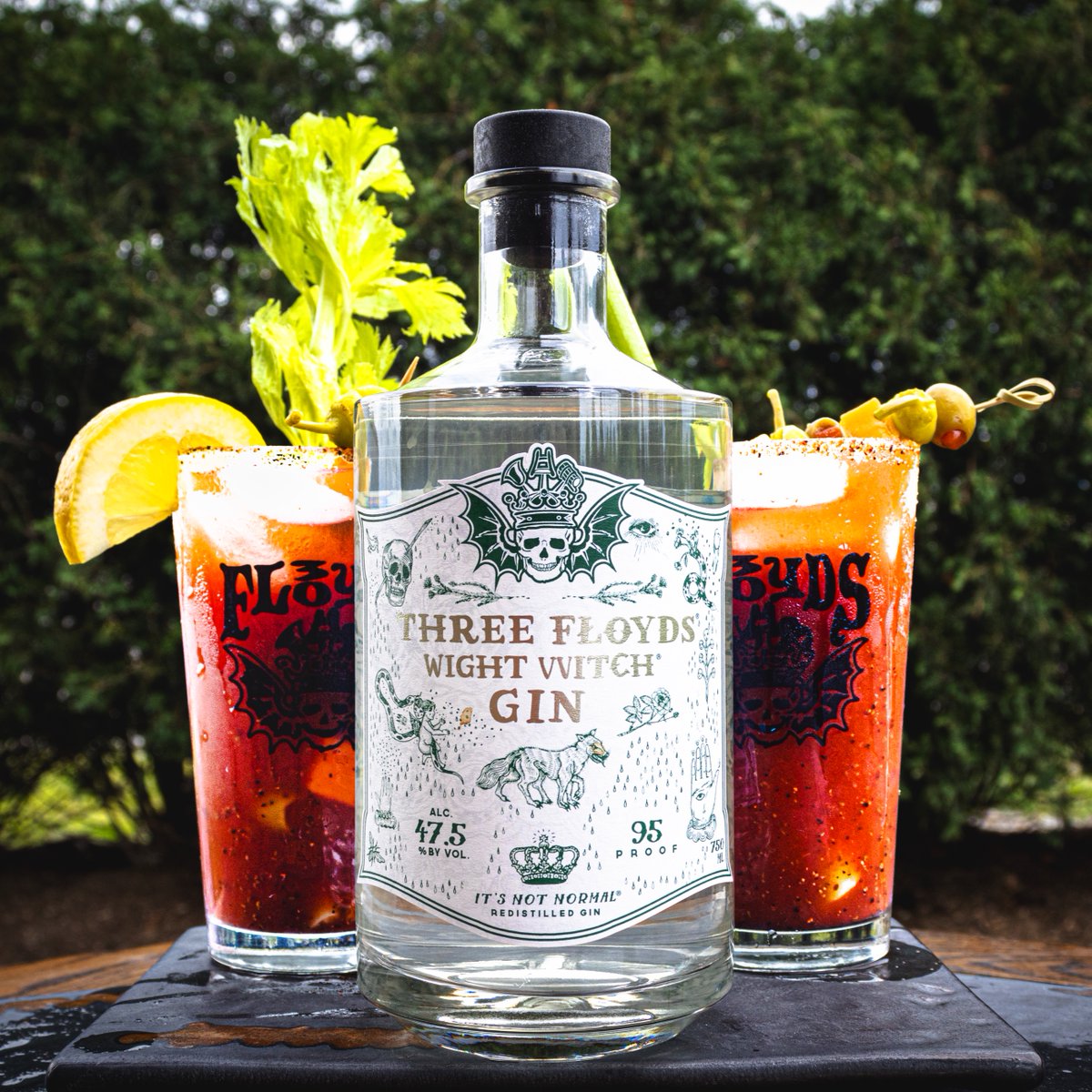 Sunday suggestion: Try a Bloody Mary made with Wight VVitch Gin. 

What's your favorite Bloody Mary garnish? 🫒🌶🍔