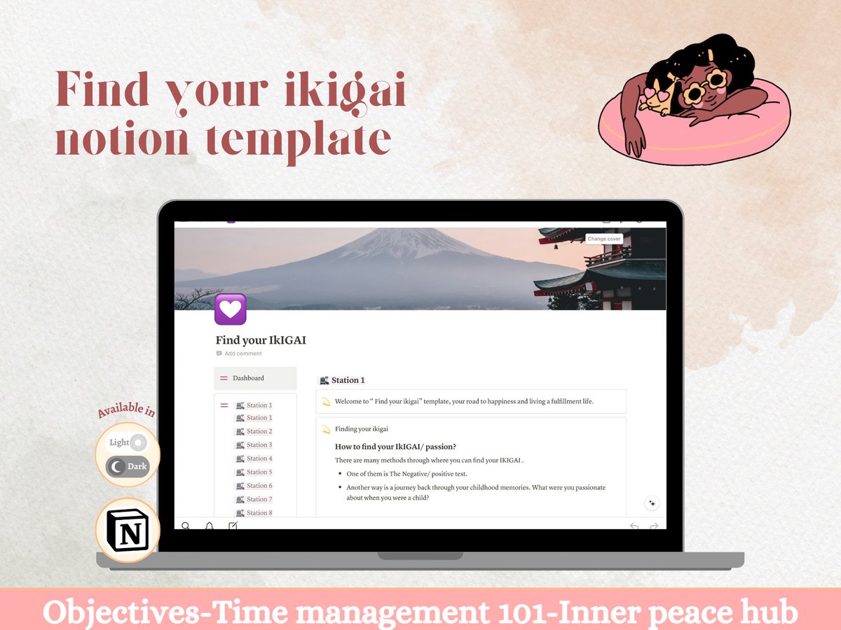 notioncircles's tweet image. Find your ikigai notion template By @royalbutcool
Are you ready to embark on a transformative journey toward happiness and fulfillment? Welcome to the “Find Your Ikigai”
Get this template for $17.99
Check it out here 👇
notioncircles.com/notion-templat…
#buildinpublic #notion