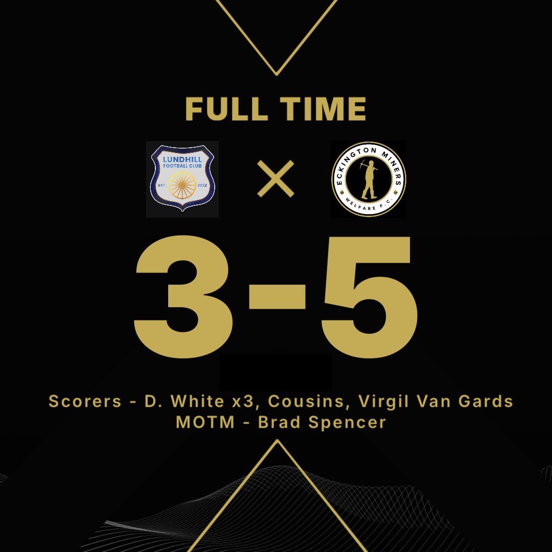 ⛏️ FULL TIME ⛏️

The boys ran out 3-5 winners this morning with victory over Lundhill FC, making it 2 wins from 2 this pre-season ⚽️

#EMWFC ⛏️🛡️