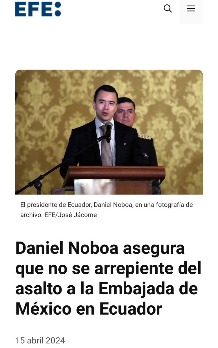 Ecuador firmó un comunicado donde exige a Venezuela que se cumpla la Convención de Caracas sobre el "asilo diplomático" 🤪

El chiste se cuenta sólo.