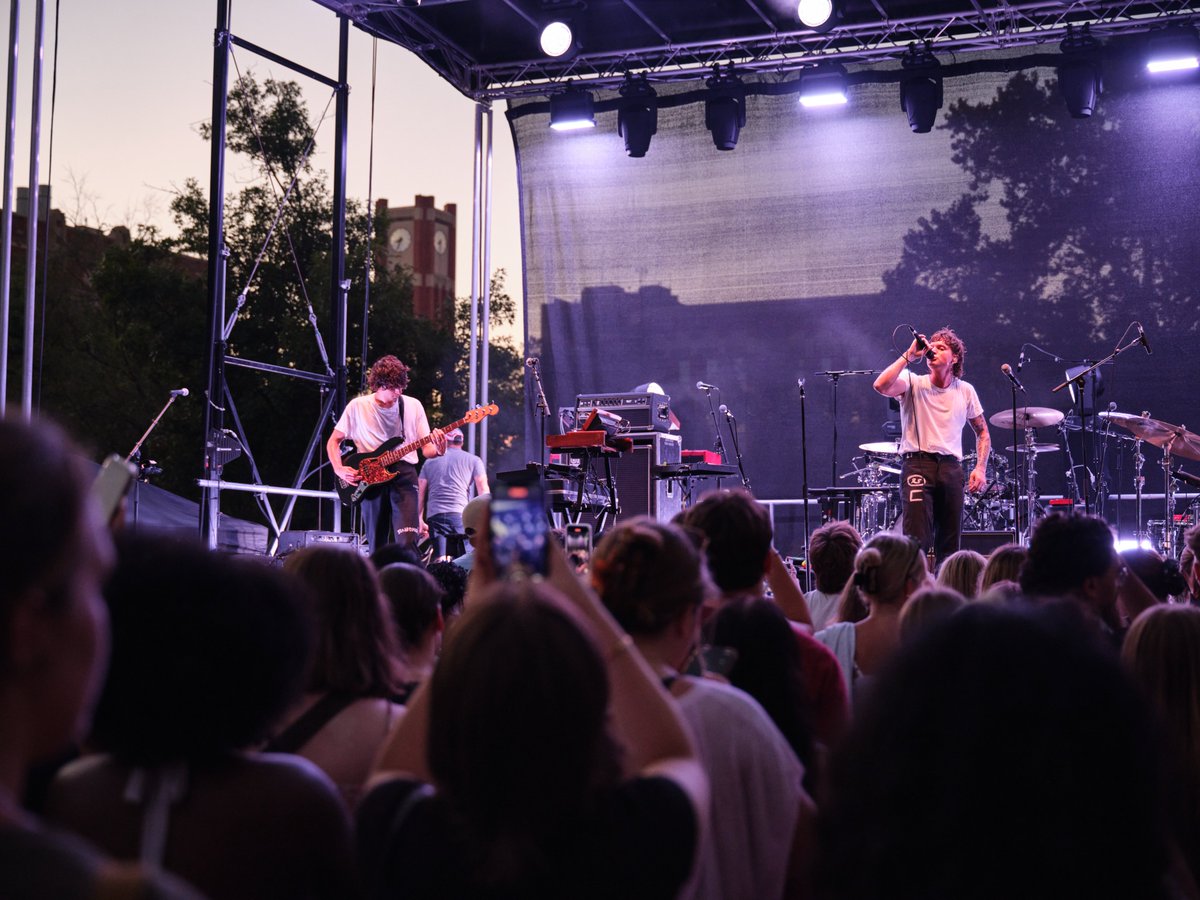 UofOklahoma's tweet photo. Camp Crimson hosted @judahandthelion + @LittleImageTX for one unforgettable night on the South Oval!

A few of our favorite 📸: https://t.co/Qs2kIylbVn