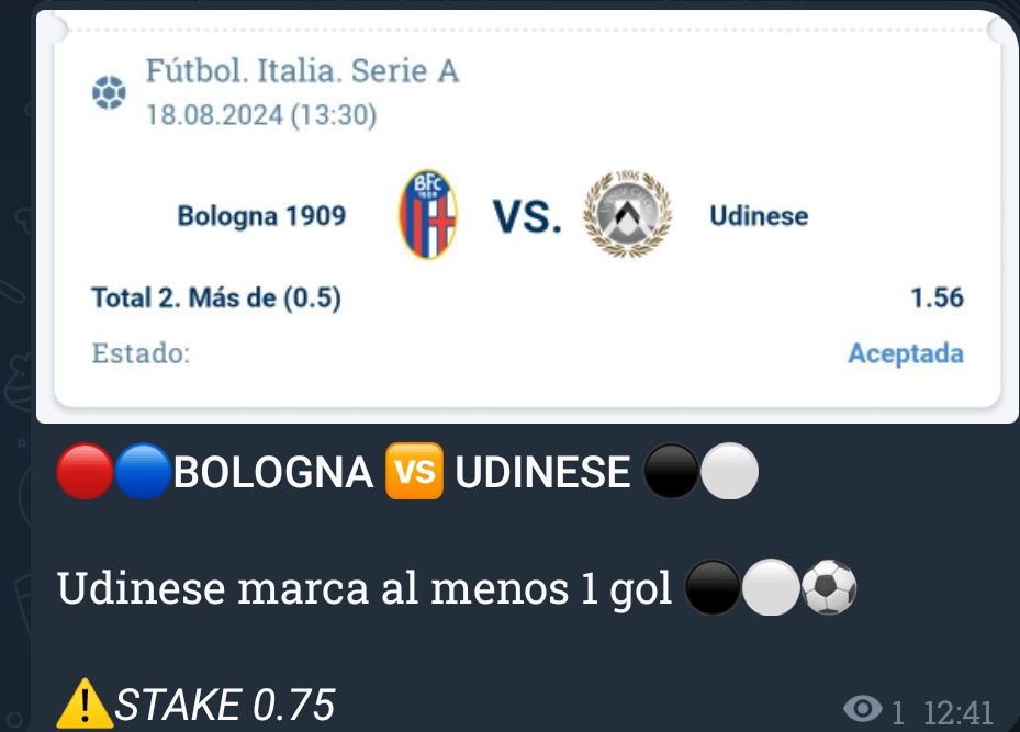 Unite para más 🤑⚽
t.me/+QH7waqqeIkcyO…