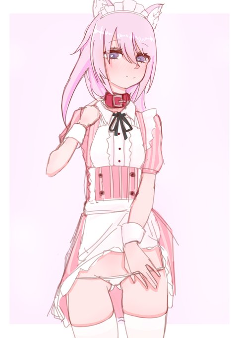 夜露ちゃん描いた、モチモチ 