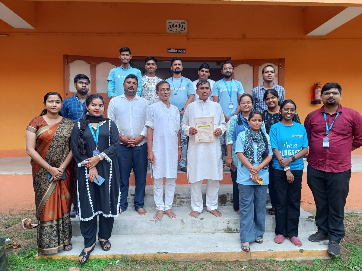 itsBiswajeet's tweet photo. "Dear Volunteers, @SATTVIC_SOUL
We are forever grateful for your selfless dedication and tireless efforts in making our blood donation camp a resounding success! Your contributions have helped save countless lives and made a significant impact on our community.
@sambad_odisha https://t.co/01W2qwNv4E