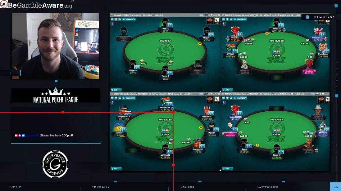 It's been a while but I'm back on Twitch tonight from 6.30pm to stream the GCOOP Main Event and everything else available on <a href="/GrosvenorPoker/">Grosvenor Poker</a> . There will be giveaways throughout the stream so make sure to tune in.

Class music, average poker, top tier dad jokes- what more could