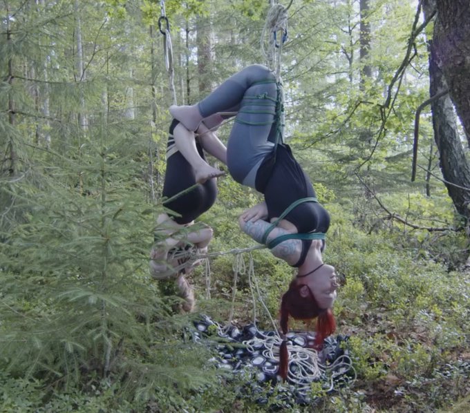 Me and a friend were up to some fun things in the forest! 😇❤️ #shibari #kinbaku #semenawa #bondage #bdsm<a href="/tag/bdsm"class="tags"><span>#bdsm</span></a><a href="/tag/bondage"class="tags"><span>#bondage</span></a><a href="/tag/shibari"class="tags"><span>#shibari</span></a><a href="/tag/ropebondage"class="tags"><span>#ropebondage</span></a><a href="/tag/kinbaku"class="tags"><span>#kinbaku</span></a>