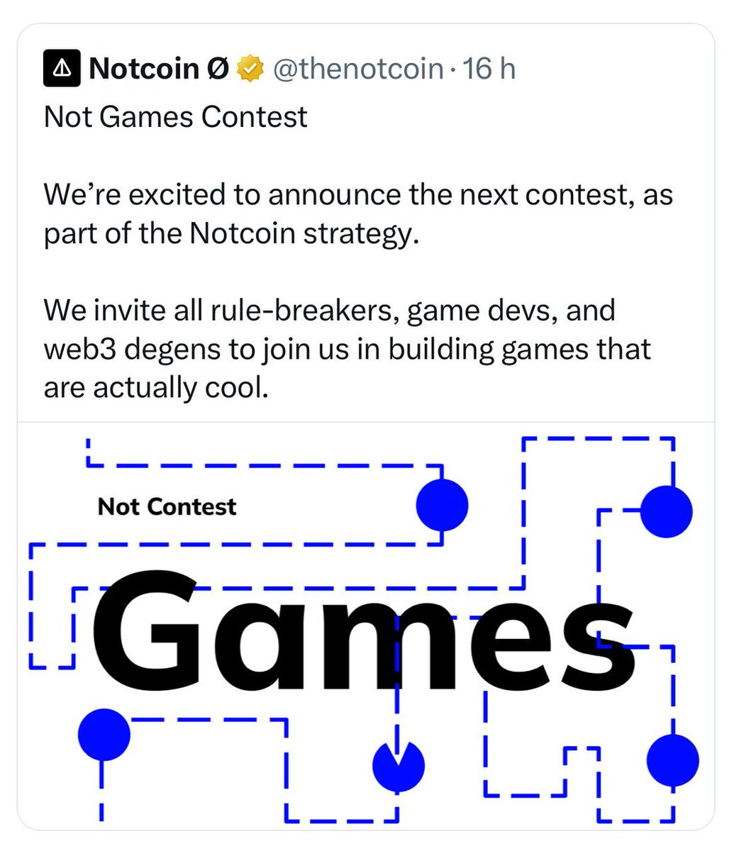 Mey Airdrops (Ø,G) (@meyairdrops) on Twitter photo Not Games Contest by the Notcoin with 25M $NOT in rewards & more! 💵🥳
✅ Dont Miss Update Your Level : t.me/notcoin_bot?st…
<a href="/ShardsOfficial/">Shards Protocol</a> <a href="/qiibeefdn/">qiibee foundation</a> $QBX Not Games Contest by the Notcoin with 25M $NOT in rewards & more! 💵🥳
✅ Dont Miss Update Your Level : t.me/notcoin_bot?st…
<a href="/ShardsOfficial/">Shards Protocol</a> <a href="/qiibeefdn/">qiibee foundation</a> $QBX