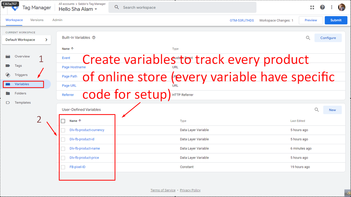 sabbirthedealer's tweet photo. Part 2 Track online store products using the Facebook Conversion API through Google Tag Manager, and set up a Data Layer Variable  #facebookads #tagmanager #googletagmanager #facebookapi #facebookmarketing #growbusiness #facebookpixel #pixel #analytics #googleanalytics #business https://t.co/BipCETmvmH