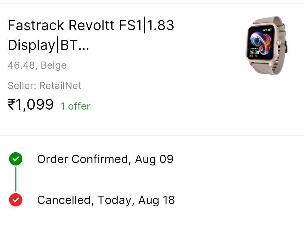 ft_avinash_'s tweet photo. After 9 days, Flipkart canceled my order and refunded me without addressing my concerns. What about the mental stress you've caused with all my repeated queries? This isn’t over—I’ll be taking this to consumer court. https://t.co/at3Nwv0nQi