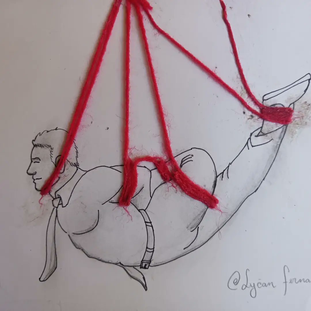 LycanFernando's tweet photo. My coworker get supended
#fetish #shibari #rope #bondage #bdsm #art #draw #drawing #handdrawn #bara #gay #gaymanga #illustration #gaycomic https://t.co/VbIwtzWQUN