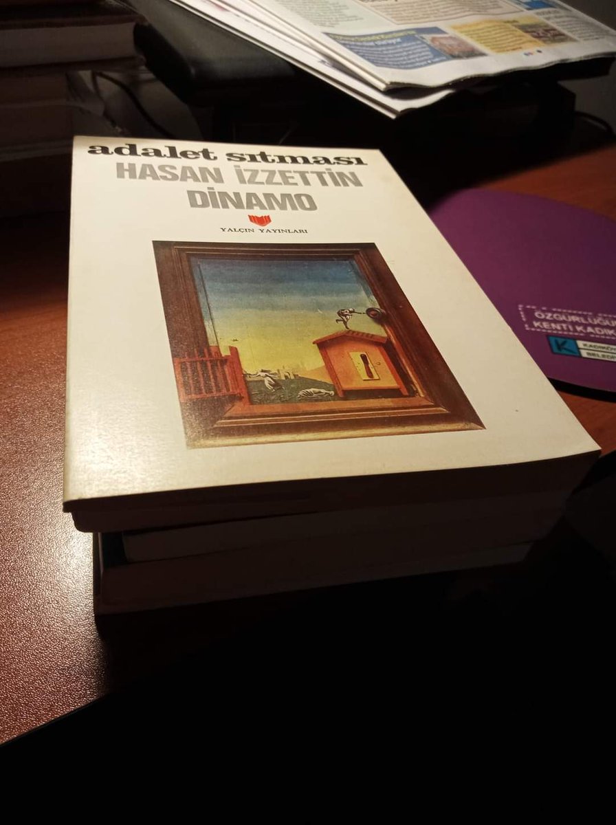 unsalaktas's tweet photo. "Kötü insan, yeryüzünün en korkunç canavarıdır. O, hiç bir yırtıcı hayvanın yapamayacağı kötülükler yapabiliyor. Biçimce insana benzediğinden bu kamuflajdan yararlanmasını da biliyor."

Adalet Sıtması / Hasan İzzettin Dinamo
#kitaptan #altınıçizdiklerim #altıçizilensözler https://t.co/vRHmb6mOOj