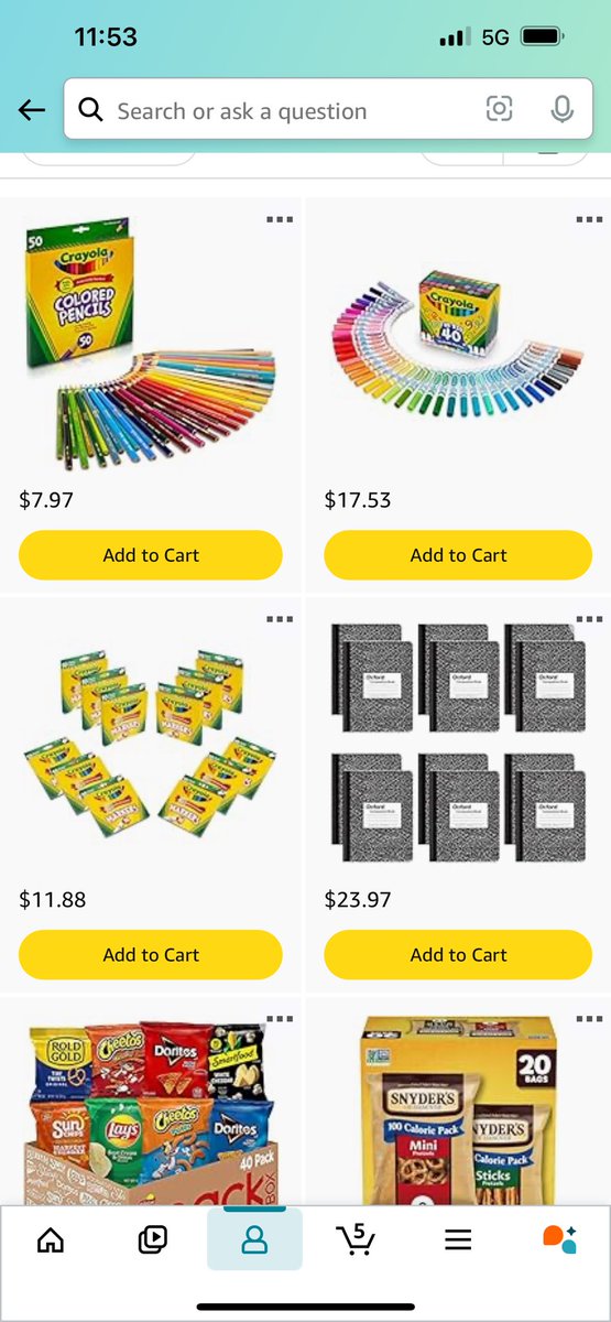 Good morning @SugarSprnkls would you mind sharing my husband’s classroom wishlist. <a href="/topherbyrnes/">Topher Byrnes</a> just started as an ESOL teacher in SC. 👀 need for snacks, markers, colored pencils and composition books. It wouldn’t take much to clear his list ❤️ amazon.com/hz/wishlist/ls…