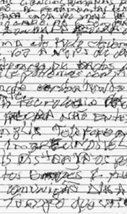 biamontiel's tweet image. Minha letra nas últimas 15 linhas da redação do CNU