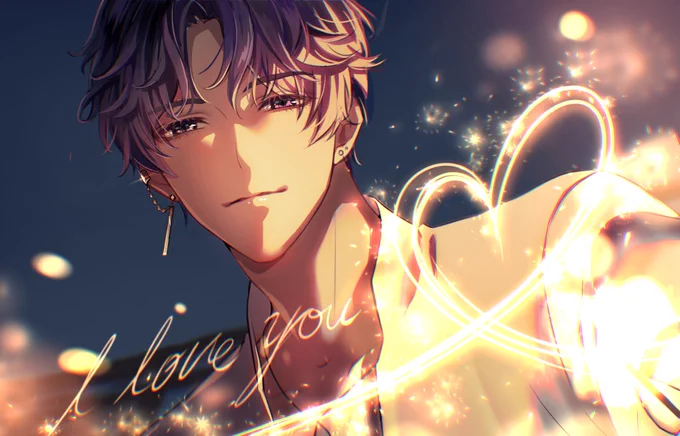 花火思念ありがとう最高だった#恋と深空 #恋与深空 #loveanddeepspace #ホムラ #祁煜 #Rafayel #恋と深空二次創作 