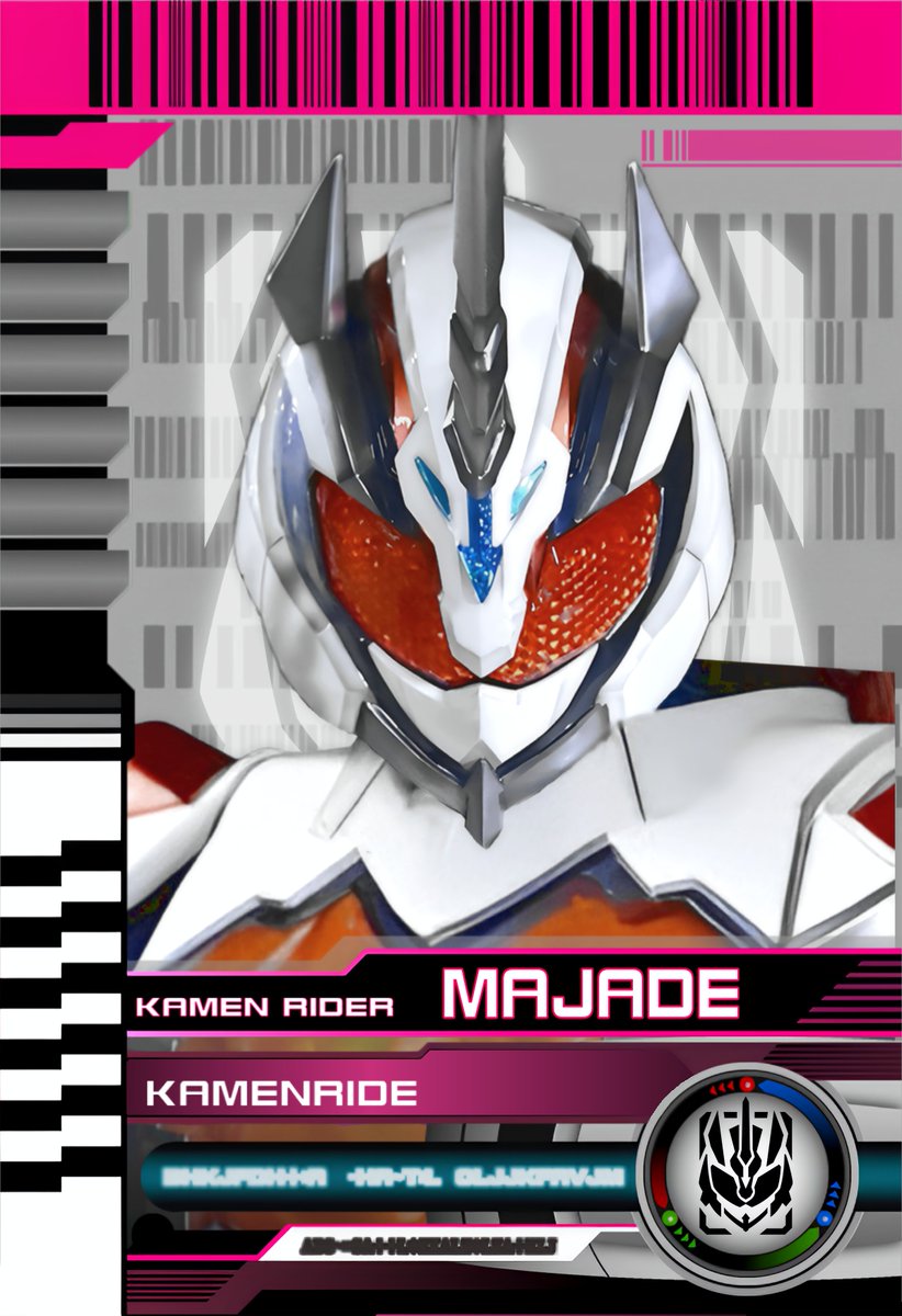 w_nxpu's tweet photo. カメンライド マジェード
KAMENRIDE MAJADE
#仮面ライダーガッチャード #仮面ライダーディケイド #ライダーカード #KamenRiderGotchard #RiderCards https://t.co/1OZRYNKfWS