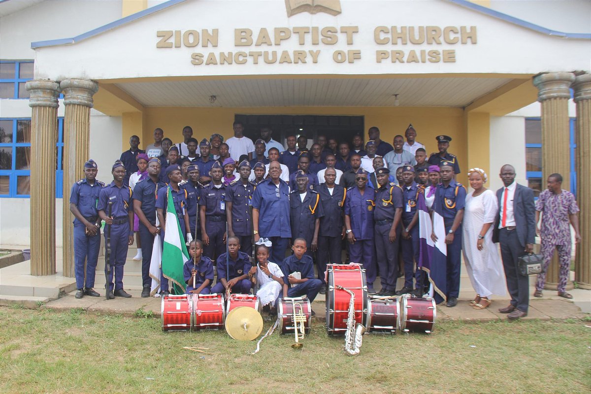 AkureZion's tweet photo. It was the start of a new dawn as Royal Ambassadors, of Zion Baptist Church was inaugurated and Christianed Zion Chapter. The Church is matching on, and Mission  work is expanding. @ranbcofficial @officialnbchq @ONIMOERO @tosinarigbede @AladeloyeT @majekloye @PixelsToMapsHub https://t.co/OEuZZo6PKb