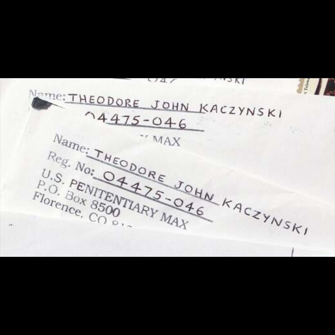 MyFavMurder's tweet image. "MFM Minisode 397"

This week’s hometowns include a shark attack at sunset and an eerie, old train car.

1. Train car wall with "KACZYNSKI"
2. Envelopes from Ted Kaczynski

applepodcasts.com/MyFavoriteMurd…

#myfavoritemurder #minisode #MFMEpisodes #ssdgm #exactlyright