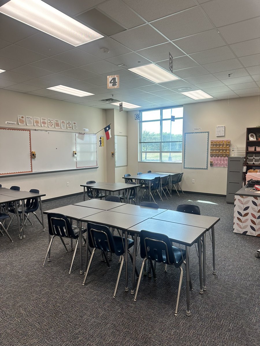 MrsAdamsAlgebra's tweet photo. Shoutout to the best teacher husband there ever was for helping me hang my whiteboards and organize my room! 💙💛@adams_spenser https://t.co/5elGcGV6Sc