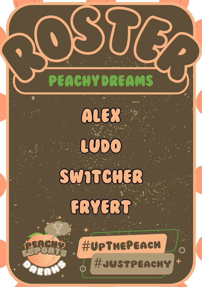 Peachy eSports (@peachy_esports) on Twitter photo Peachy Dreams Vs Revolved Orca's! ๐๏ธ
๐
ฐ๏ธ <a href="/Absolute_League/">Absolute League</a> - Elite!๐ฅ
๐ 20:00PM GMT
๐ฝ๏ธ Twitch.tv/emily_eems / <a href="/Emily_eems/">emily_eems</a>
๐ <a href="/AlexMasterss/">Alex</a>
๐ @Ludo_DS_
๐ <a href="/Switch3rr1/">Switcher</a>
๐ <a href="/FryerDLewis/">Lewis Fryer</a> Peachy Dreams Vs Revolved Orca's! ๐๏ธ
๐
ฐ๏ธ <a href="/Absolute_League/">Absolute League</a> - Elite!๐ฅ
๐ 20:00PM GMT
๐ฝ๏ธ Twitch.tv/emily_eems / <a href="/Emily_eems/">emily_eems</a>
๐ <a href="/AlexMasterss/">Alex</a>
๐ @Ludo_DS_
๐ <a href="/Switch3rr1/">Switcher</a>
๐ <a href="/FryerDLewis/">Lewis Fryer</a>