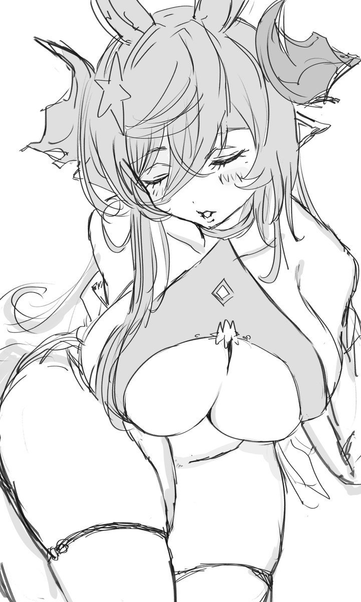 ド級のラフ、ドラフwip 