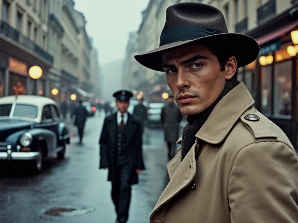 NorbertEnders's tweet image. Image re-created via
1. prompt generation with this free GPT
chatgpt.com/g/g-RBq7g07gU-…
2. Replacing „man“ with „Alain Delon“
3. „create this image“ and paste the prompt in #GROK2 
#PromptCreation #image2text #grokimages