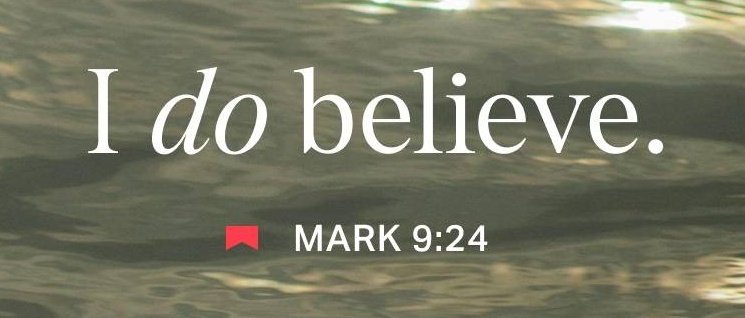 Today, I do believe 🤍🙌✨