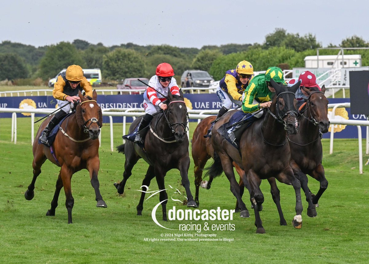 DoncasterRaces's tweet photo. RACE 6 RESULT – The Believe Money Group Handicap Stakes  

🥇 Brave Nation  

Jockey: Hector Crouch 
Trainer: Michael Bell 
Owner: Mr Brian Goodyear  

📷@nigekirby

#DoncasterRaces | #ChampionOccasions | #DONSSS https://t.co/G4pylJrd2P