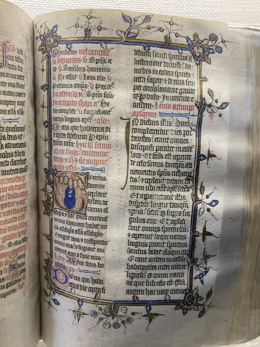 Grizzlegutweed1's tweet image. The missal of Alexander Ewens who was vicar of Minehead from 1485-1497. It remains in the church. #Minehead #England