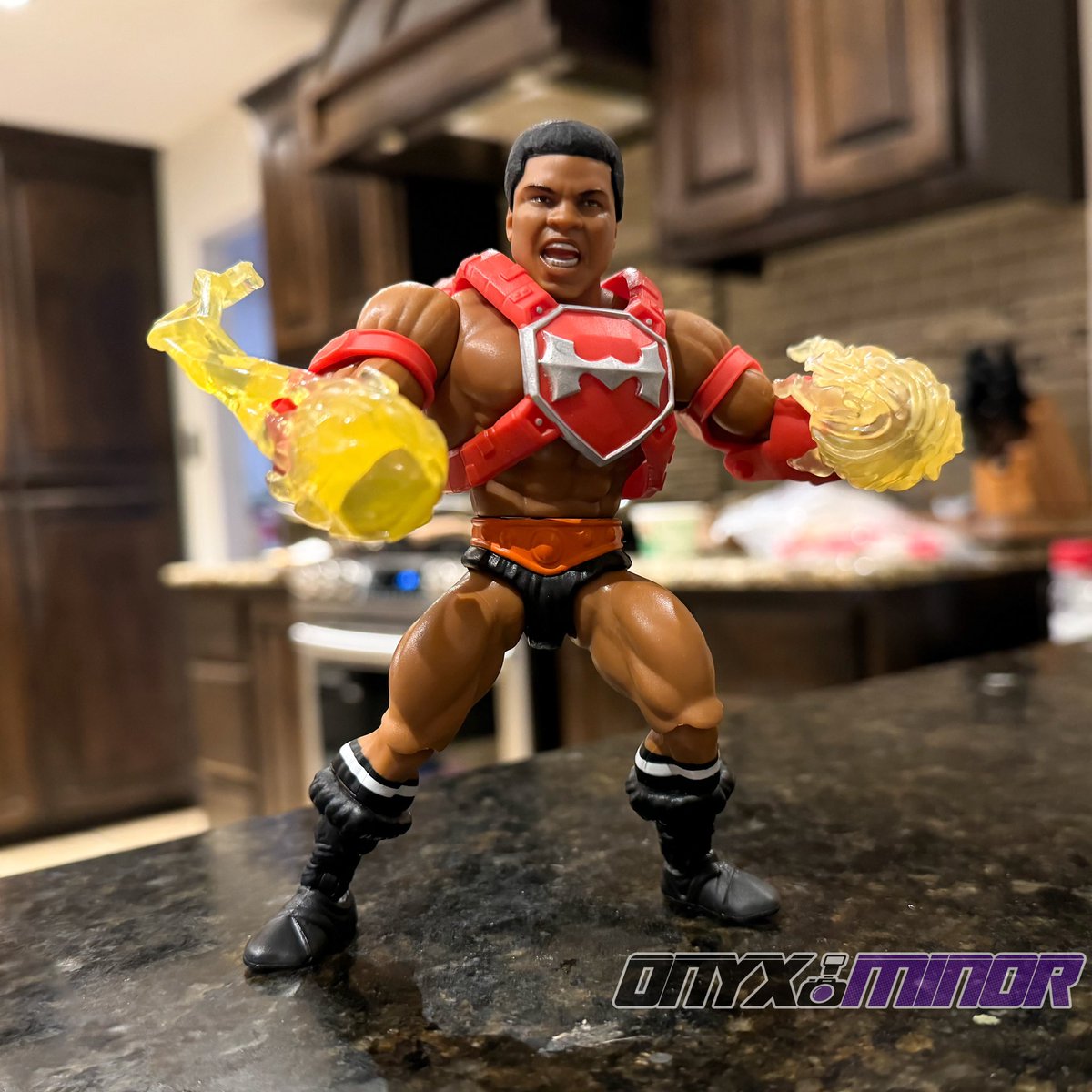 onyxminor's tweet photo. “Thunder Punch Muhammad Ali”: Shortly after his arrival,  Muhammad Ali became an ally of He-Man. The new Sorceress Teela sensed his great strength and character and together with He-Man shared the power of Grayskull to further enhance their newfound friend. #motu #motuorigins https://t.co/Vmh80XViqJ