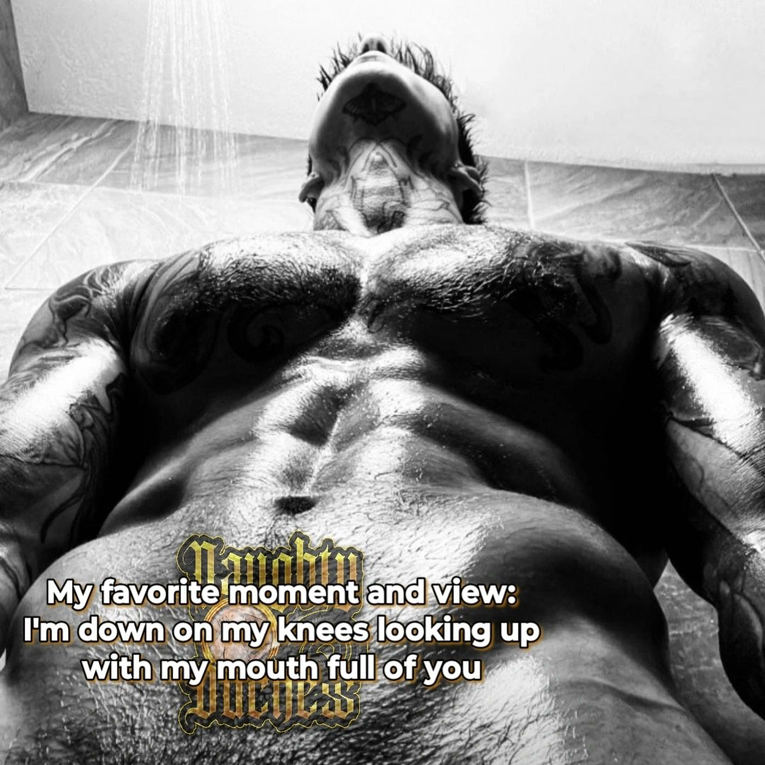 Some actions are absolutely worth the visual 😍 #NaughtyD