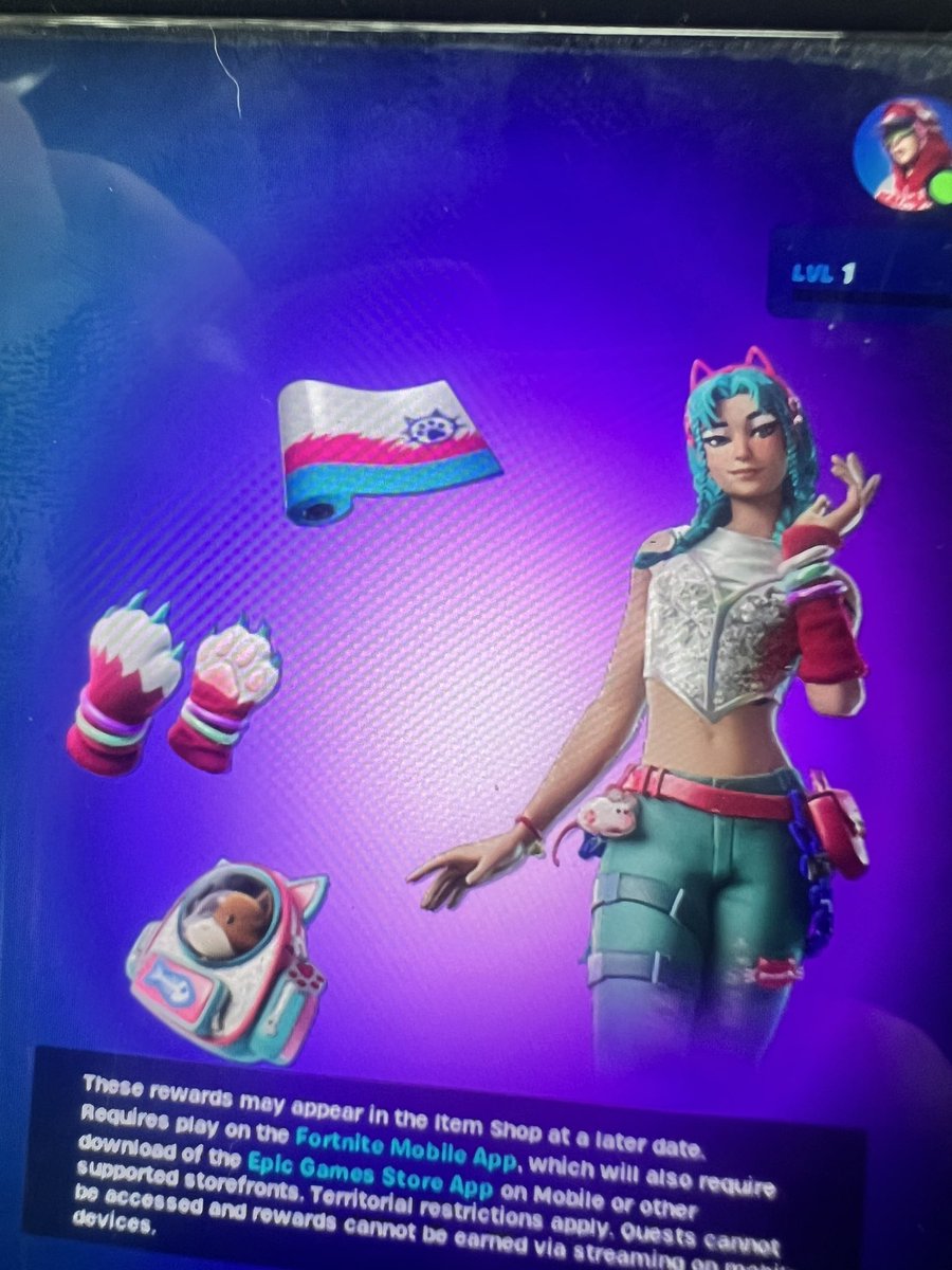 TTVMrdubtown's tweet photo. Does anyone want this skin? Contact me and maybe can figure something out.
#Fortnite #FortniteChapter5 https://t.co/5OtprDJCQu