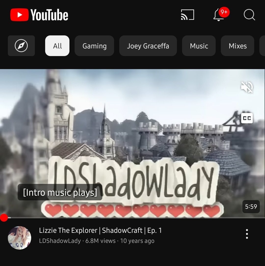 piashideout's tweet photo. my youtube recommendations is telling me to watch this 10 year old classic. should i do it? 🤔 @LDShadowLady 🌺 https://t.co/XvgvdWeJov