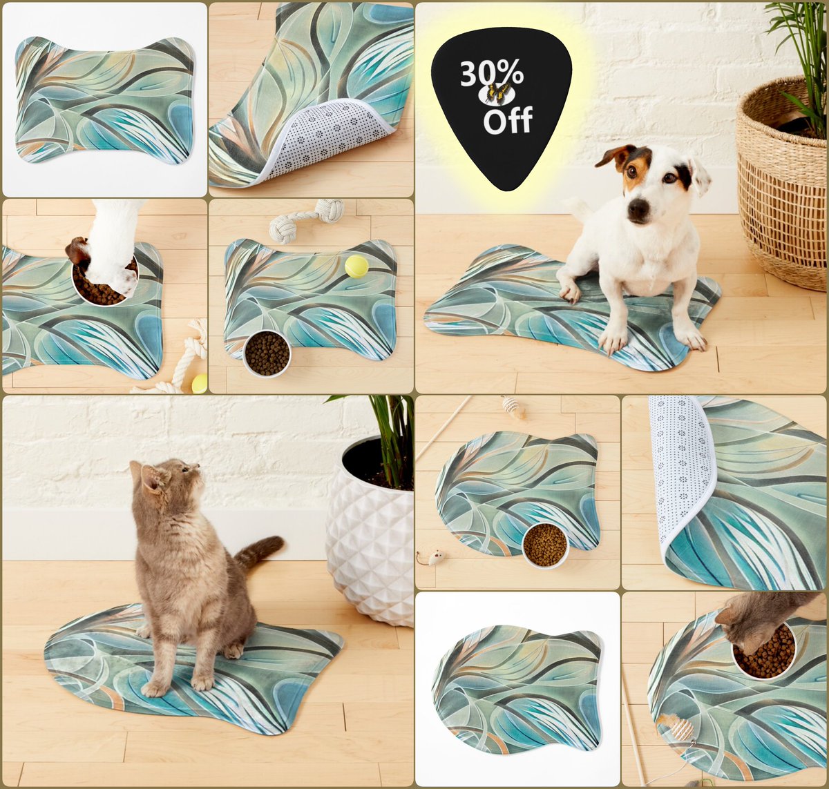 ArtFalaxy's tweet photo. *SALE 30% Off*
Glimmer Exactness Pet Mat~by Art Falaxy~
~Artful Pets~
#pets #homedecor #art #artfalaxy #cats #dogs #blankets #mats #bandanas #animals #redbubble #trendy #FindYourThing

https://t.co/y3Q1nZ12qx

COLLECTION: https://t.co/648cSlr5VU