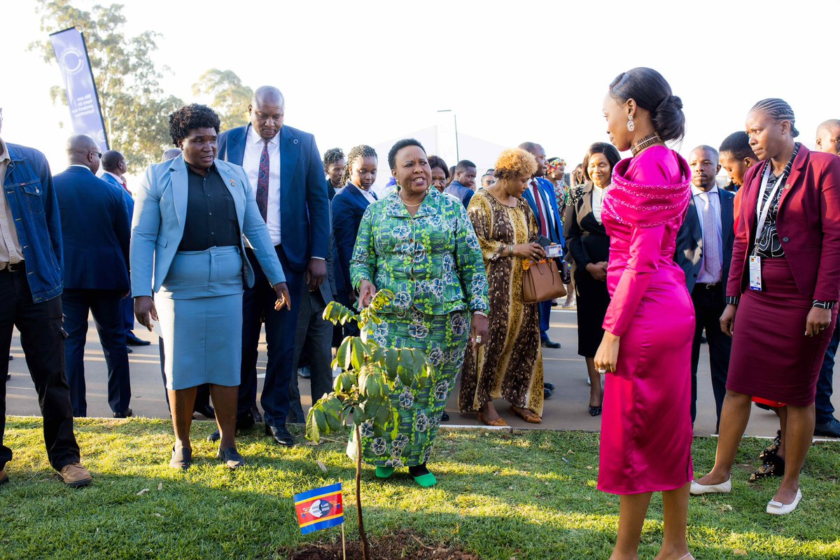 UNZimbabwe's tweet photo. 🌻🌍 The high-level advocacy event on environment by Southern Africa First Ladies was a CALL TO ACTION! Together, let’s empower and uplift communities while conserving our precious environment! - @UNZimbabwe Chief @EdwardKallon #TogetherForPlanet https://t.co/huZdY9OXLs