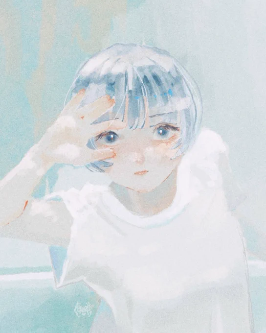 おやすみ前のらくがき