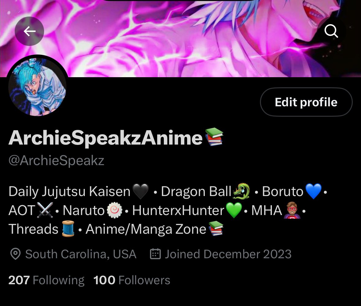 ArchieSpeakz's tweet photo. Thanks for getting me to 100❤️ Let’s keep pushing forward. https://t.co/Y7R35BSkja