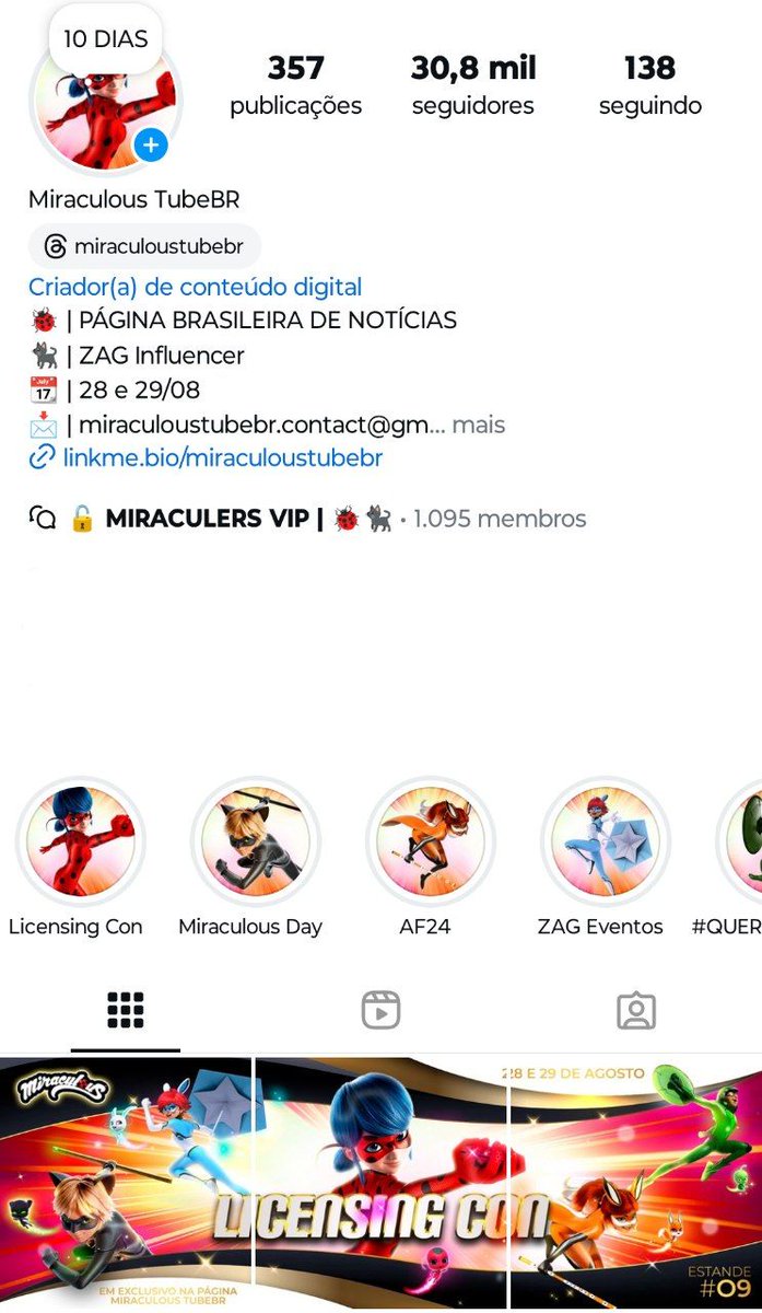 miraculoustube's tweet photo. Já estamos em clima para a Licensing Con 2024 onde se fará presente a Miraculous Corp. NOS SIGA NO INSTAGRAM!
#LicensingCon #Miraculous #MiraculousLadybug #EpGrupo #MLBS6Spoilers #MiraculousTubeBR https://t.co/3IR25haGES