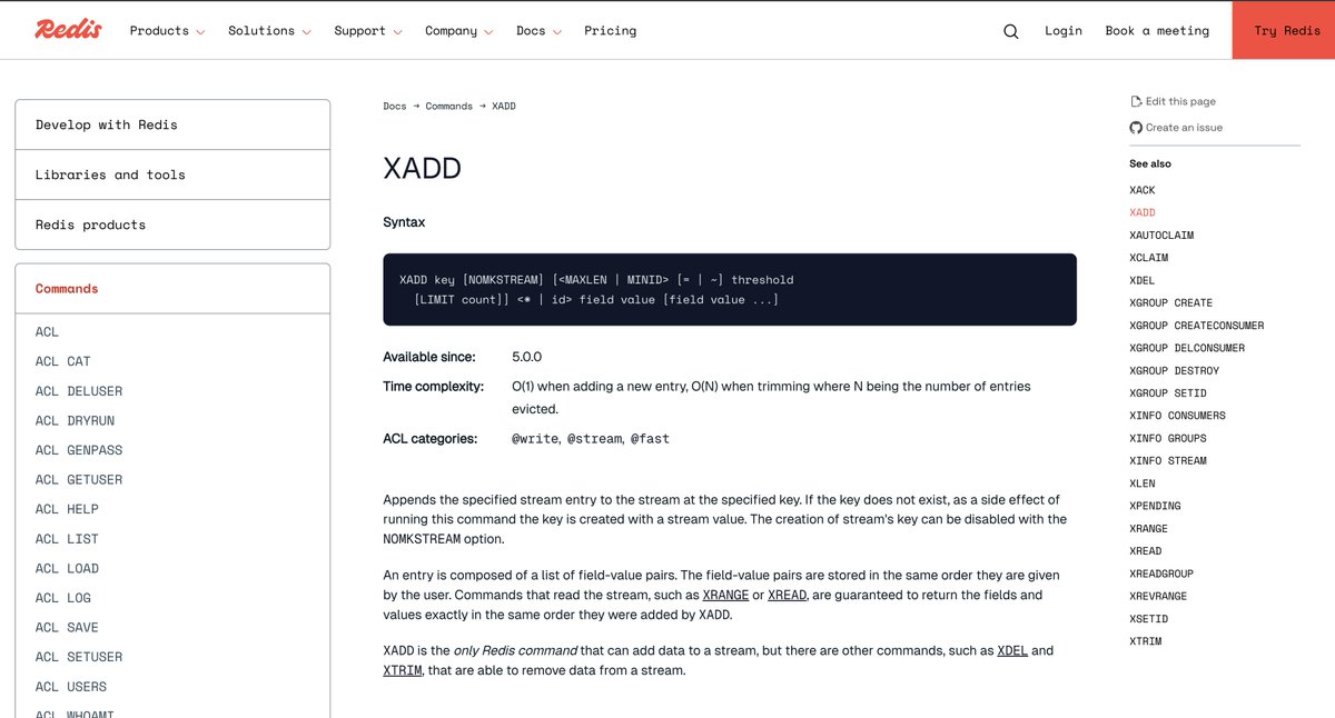 I added support for some Stream commands to my Redis implementation, It now supports XADD, XREAD and XRANGE. 

Redis Transactions next?