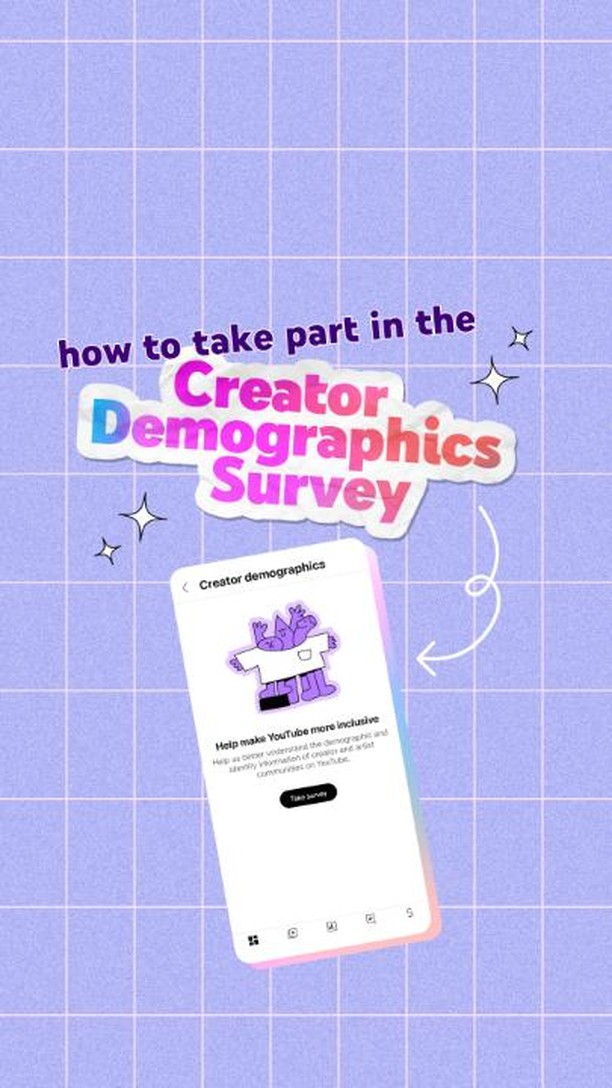 Sabinabd96's tweet photo. Calling all #creators! take the Creator Demographic Survey to help make YouTube more inclusive 🤝 head to channel dashboard  settings  creator demographics  take survey
.
.
#digitalmarketing #youtubeearnings #youtubegrowth #youtubemarketing #youtubemusic #success #seotips https://t.co/OTCNTsAvMq
