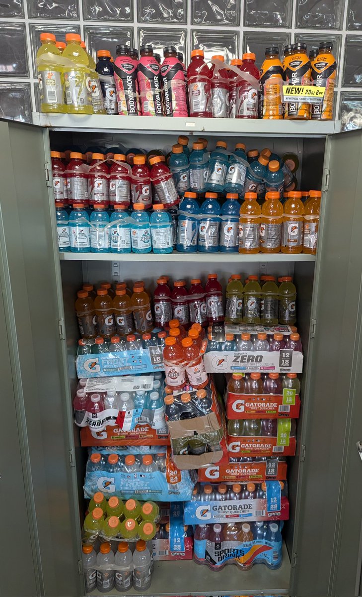 CRWarriorFB's tweet photo. The Inaugural Gatorade Practice was a success‼️THANK YOU Warrior Parents for your donations, and for coming to see what we do as a program‼️Excited to keep building‼️#TTW https://t.co/KPJw7OLK1m