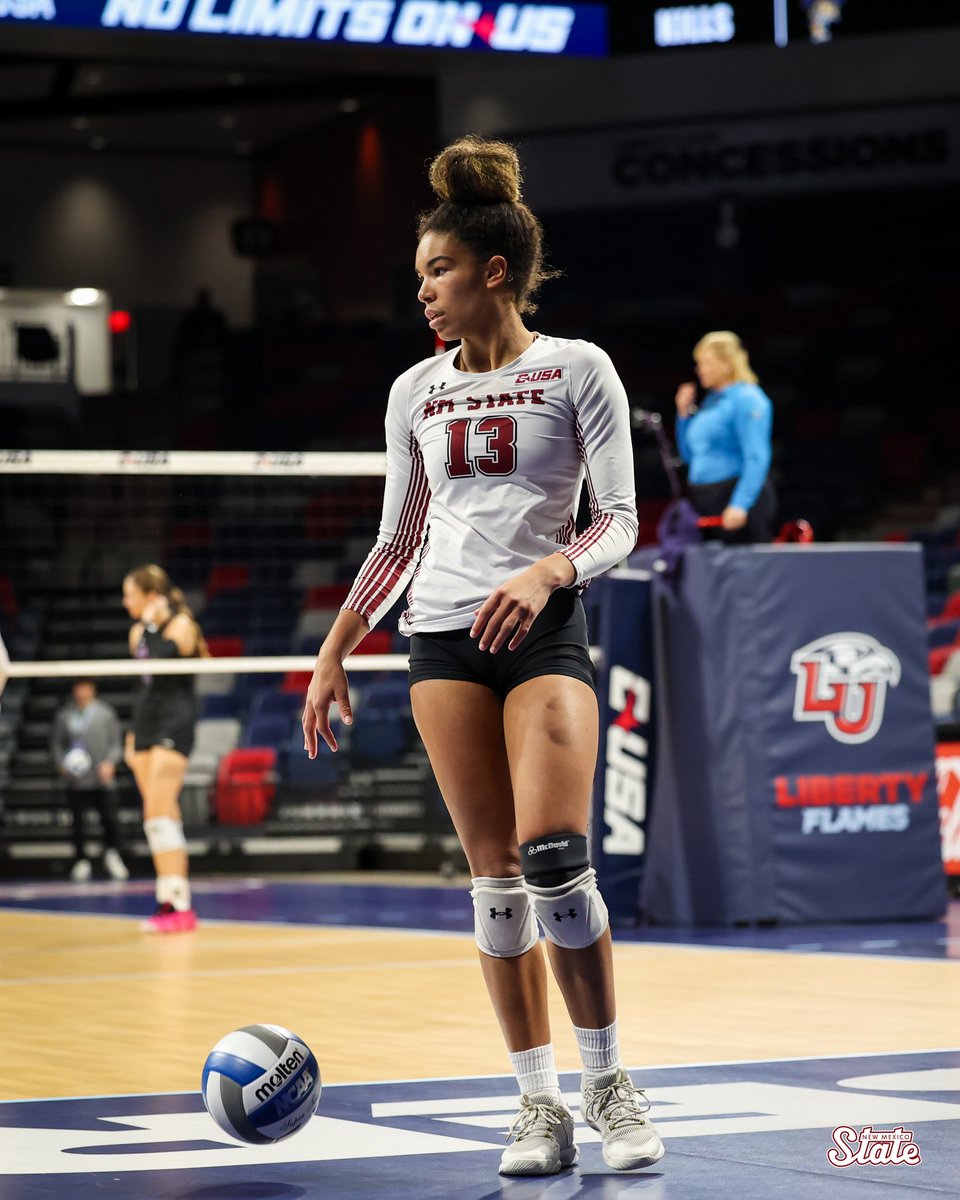 NM State Volleyball tweet media